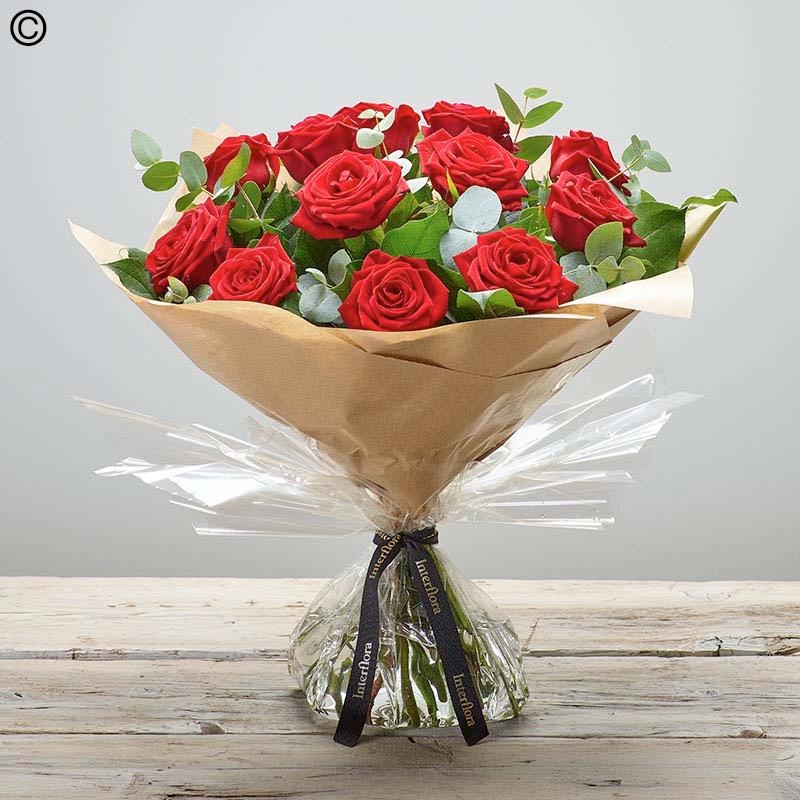 Red Rose Hand tied