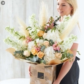 Luxury Lily free hand tied bouquet